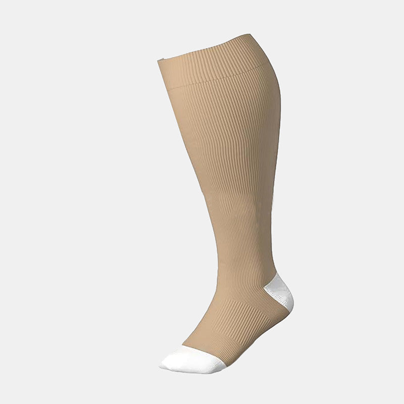 Plus Size Sport Elastic Compression Socks(3 Pairs) - image 7