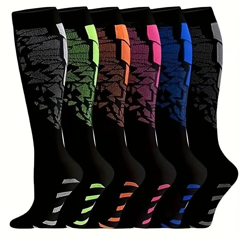 Irregular Shape Compression Socks(6 Pairs) - image 0