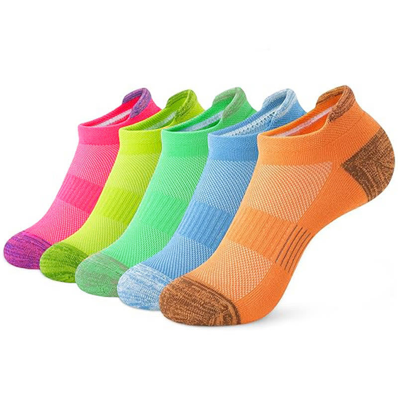 Plus Size Color Soft Ankle Compression Socks(10 Pairs) - Multicolor*2 - EU37-45(US4-11) - image 0