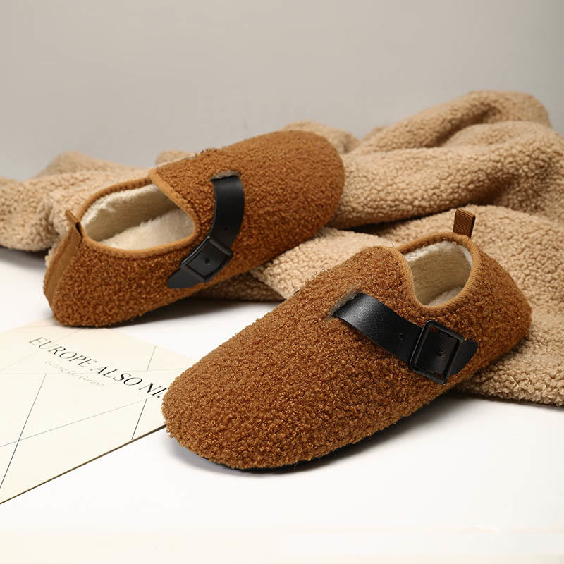 Plus Size Fashion Buckle Slipper Socks - image 8