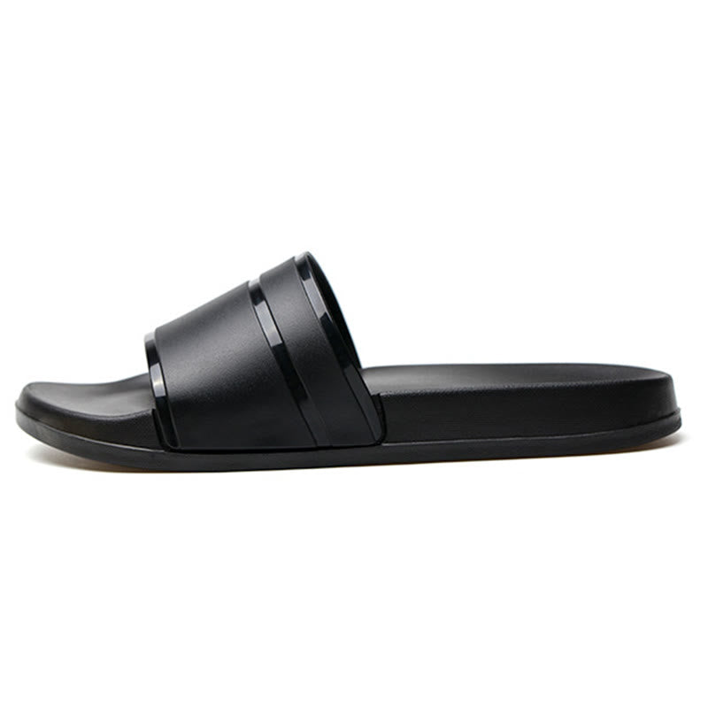 Plus Size Non Slip Solid Color Slides - image 7
