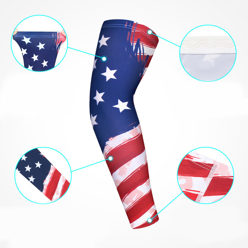 American Flag Compression Arm Sleeves - image 5