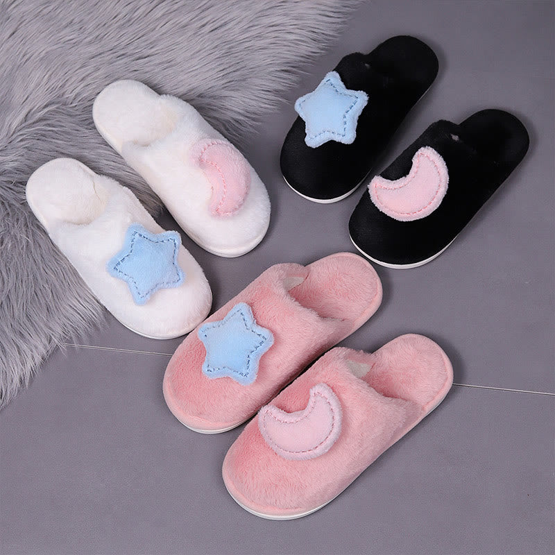 Plus Size Moon Stars Slippers - image 5