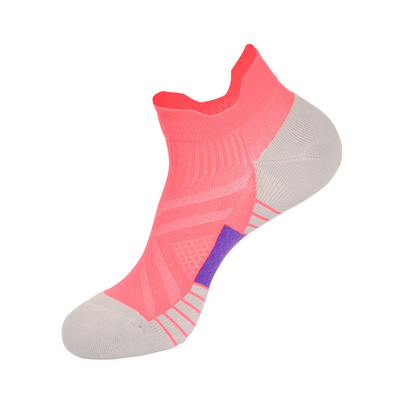 Y Heel Design Ankle Compression Socks(3 Pairs) - Rose - EU36-40(US3-7) - image 3