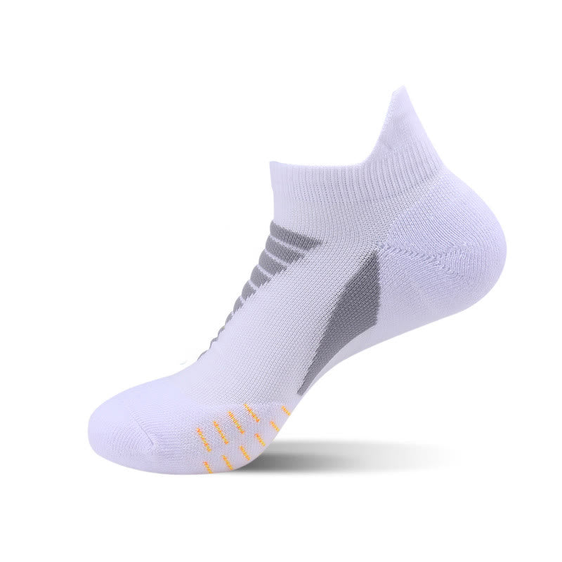 Plus Size Seamless Toe Ankle Compression Socks(5 Pairs) - White - EU36-40(US3-7) - image 8