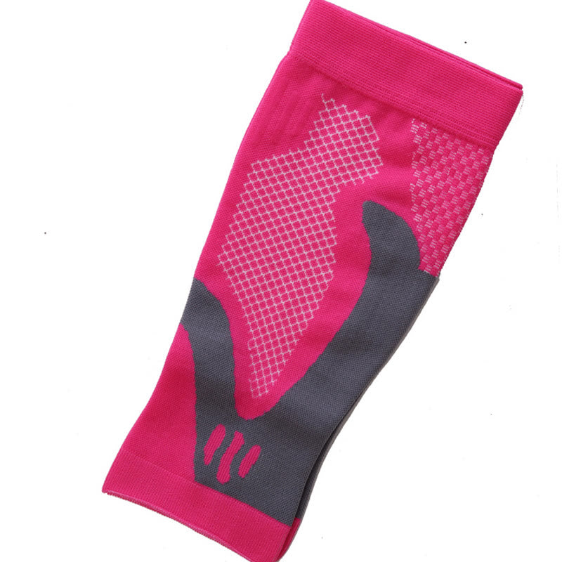 Plus Size Stay Supported Calf Compression Sleeves - Rose - XL - image 16