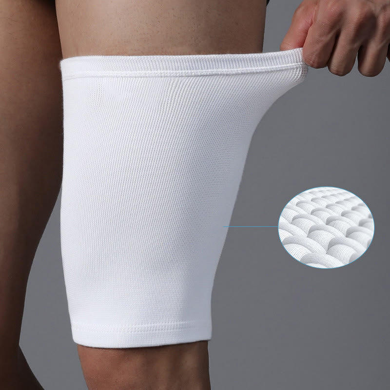 White Thigh Compression Sleeves - image 6