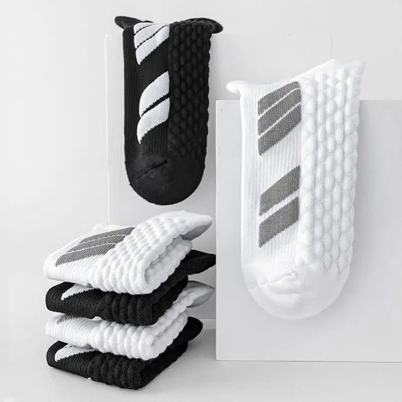 Plus Size Durable Sport Ankle Compression Socks(5 Pairs) - image 4