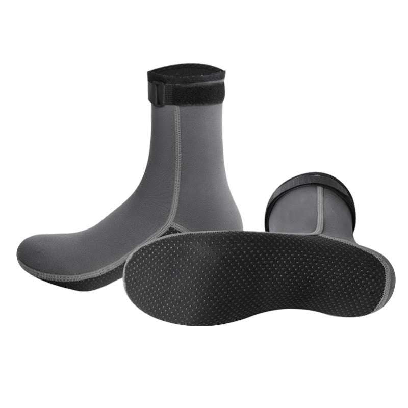 Plus Size Durable Water Socks - Grey - EU43-44(US9-10) - image 4