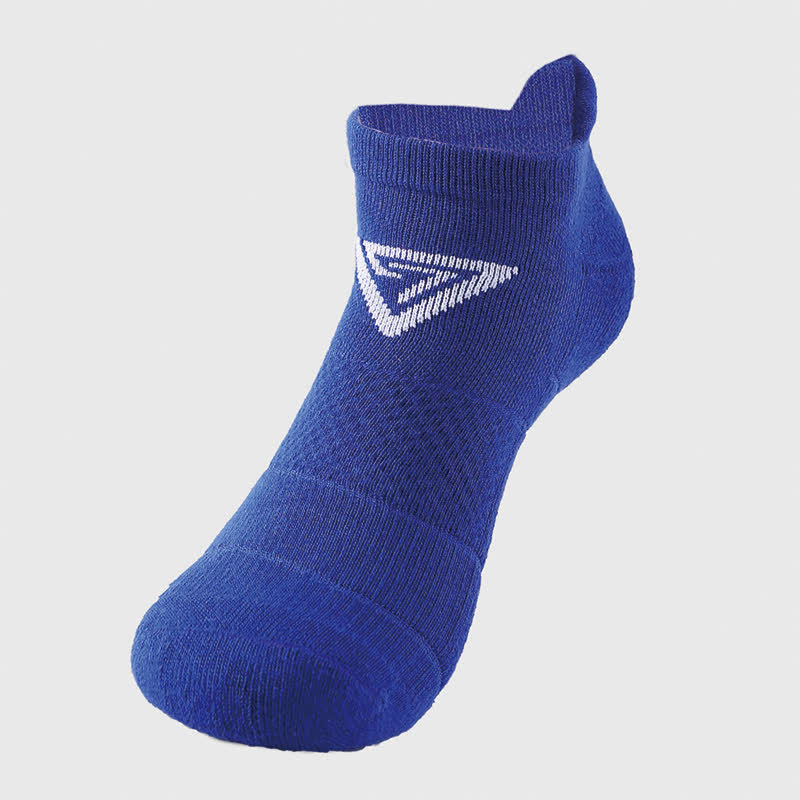 Triangle Pattern Sports Ankle Compression Socks(6 Pairs) - Blue - EU39-44(US6-10) - image 10