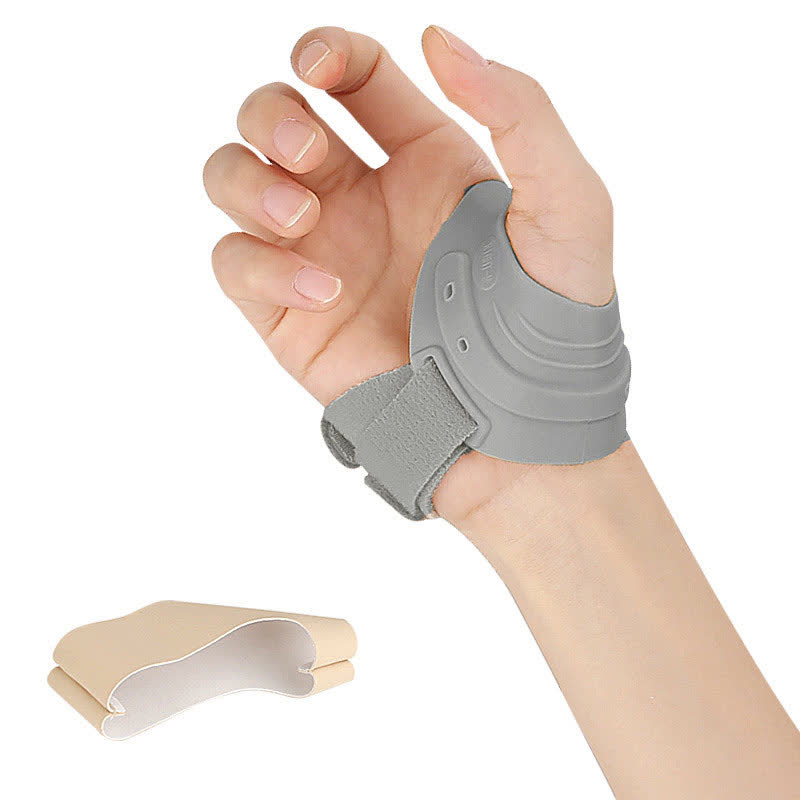 Thumb & Wrist Support Brace Wrist Sleeve - Grey - Right Hand - L - image 9