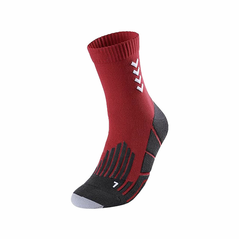 Arrow Striped Sports Ankle Compression Socks(5 Pairs) - Red - EU39-47(US6-12) - image 7