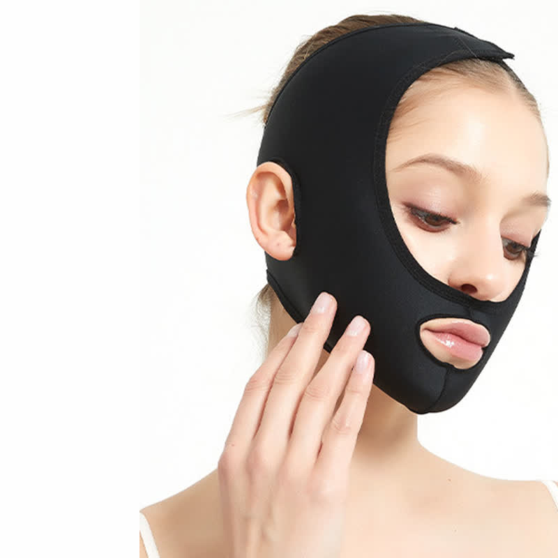 Post Surgery Elastic Facial Lifting Compression Headgear - image 7