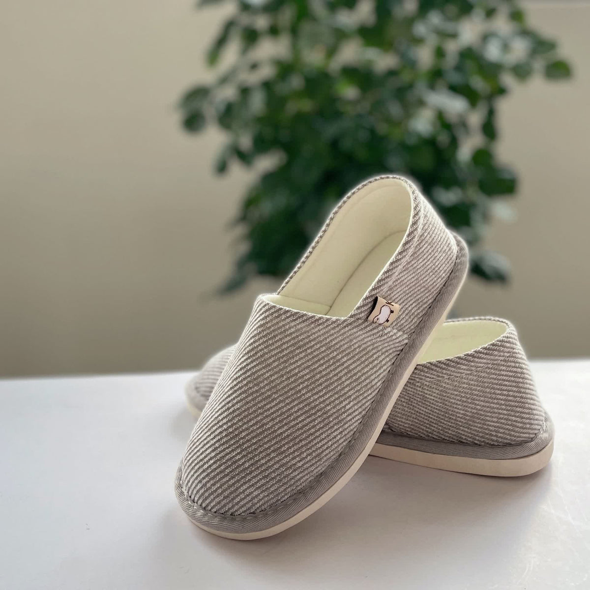Simple Stripe Soft Sole Home Slippers - image 8