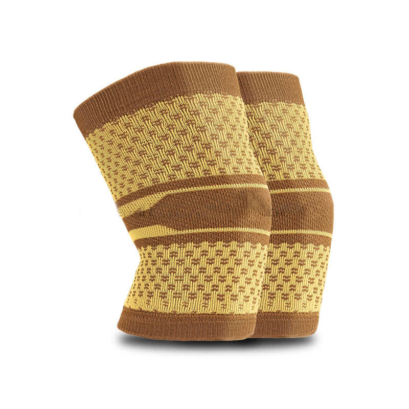 Thin Outdoor Sports Cycling Knee Pads - Coffee - L - image 8