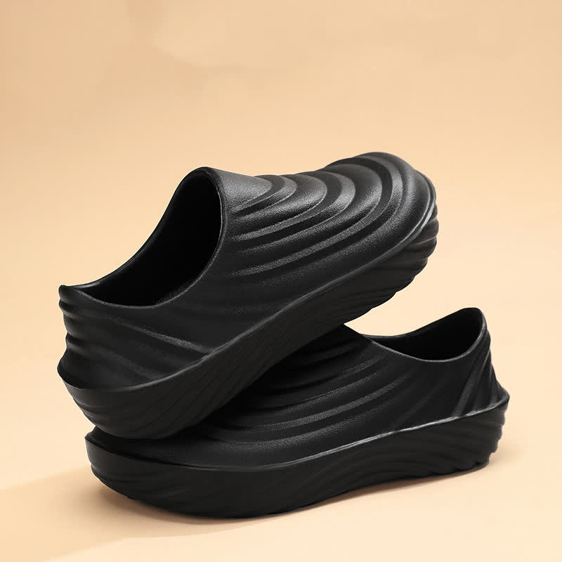 Solid Color Non-slip Waterproof Kitchen Shoes - image 20