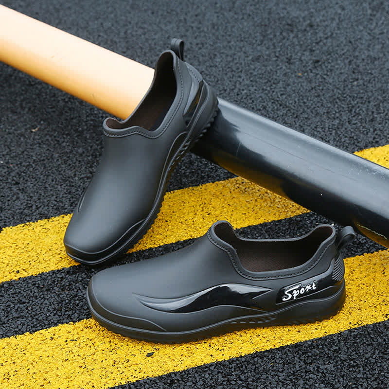 Solid Color Non-slip Waterproof Gardening Shoes - image 23