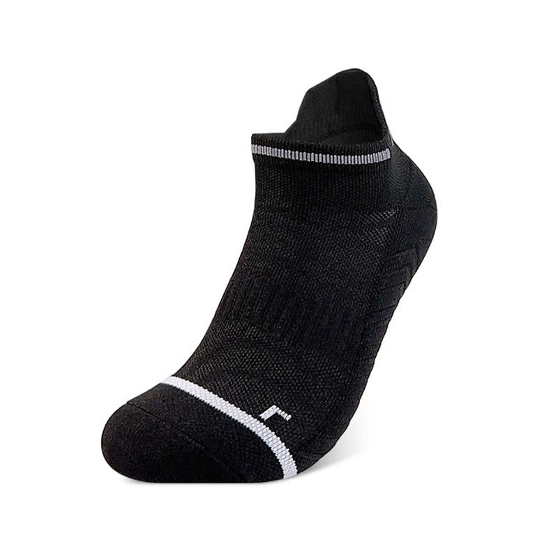Simple Quick-dry Running Ankle Compression Socks(8 Pairs) - Black - EU40-45(US7-11) - image 9