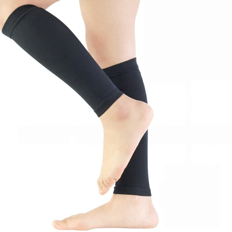 Solid Color Football Calf Compression Sleeves(3 Pairs) - image 5