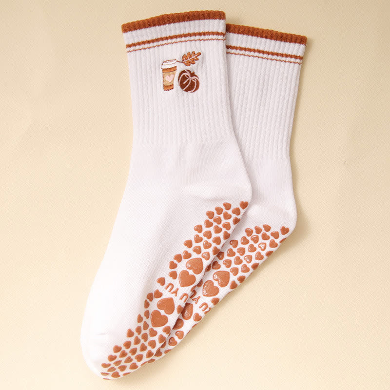 Puppy Coffee Grip Socks(3 Pairs) - image 12