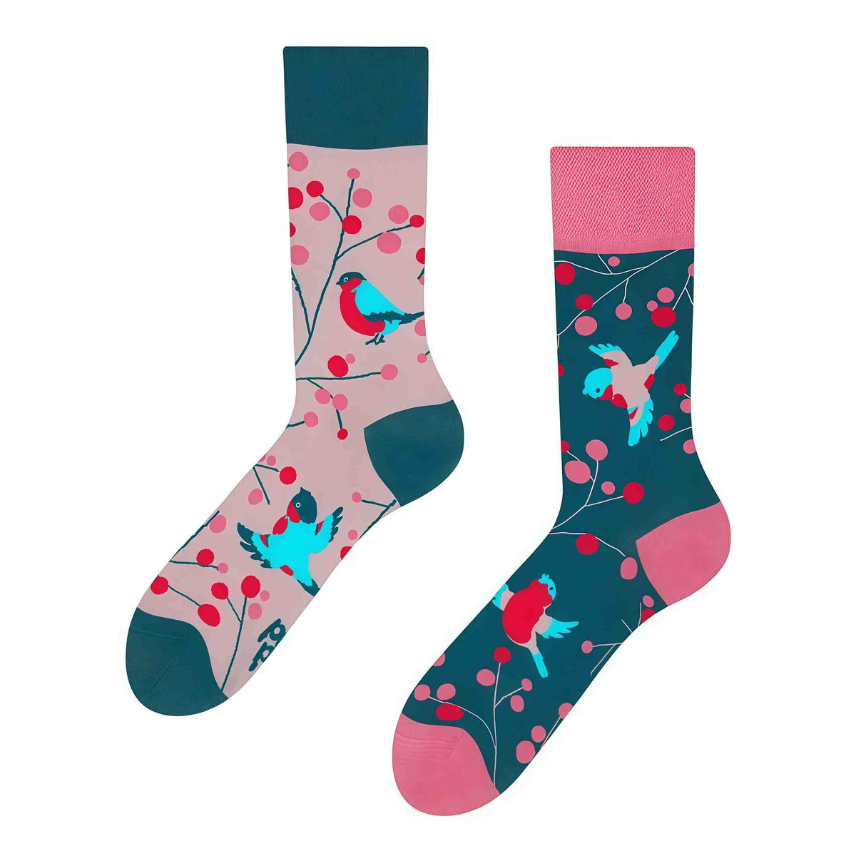 Cartoon Cute Bird Quarter Socks - image 1