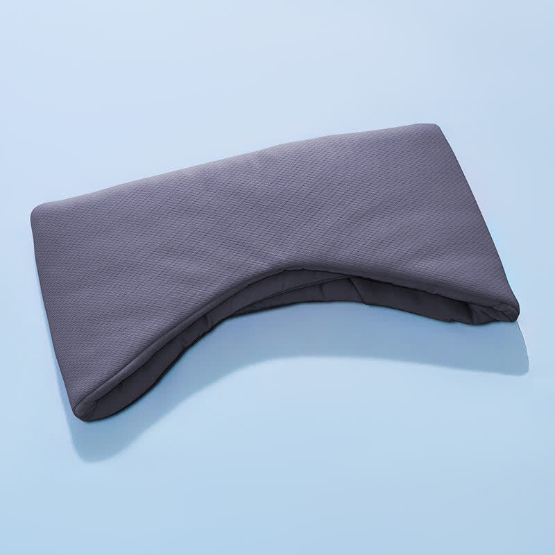 Weighted Full Coverage Sleep Mask - Grey - One Size - image 2