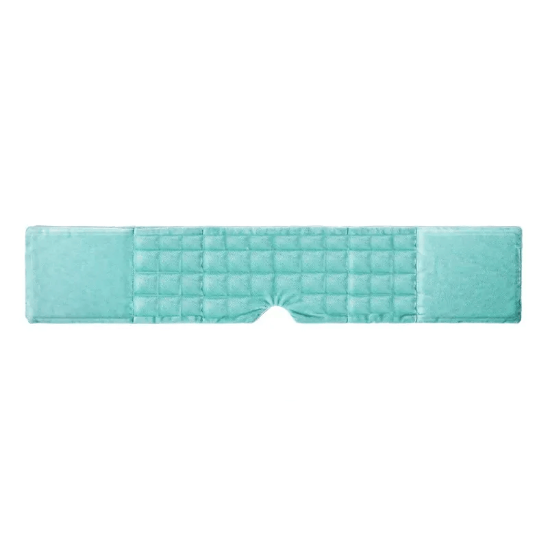 Micro Pressure Weighted Sleep Mask - Green - One Size - image 2