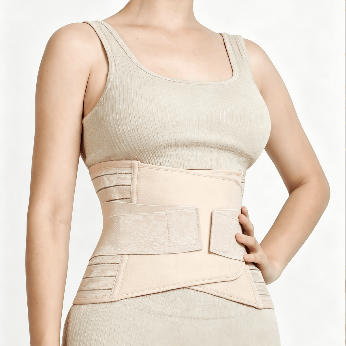 Adjustable Support Compression Waist Brace - image 2