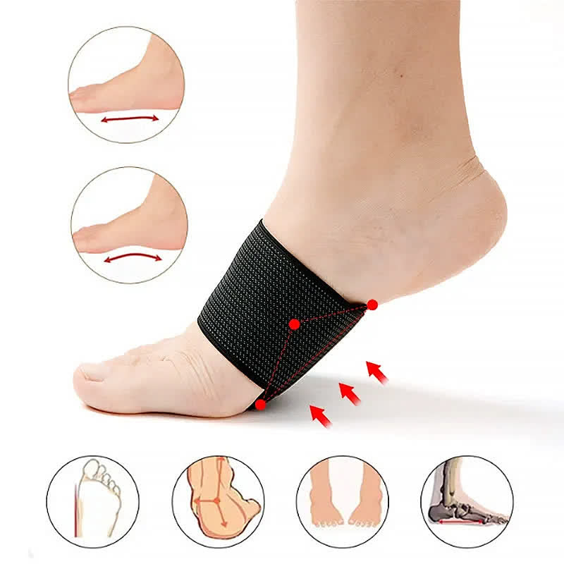 Bandage Cushioned Support Arch Brace - image 4