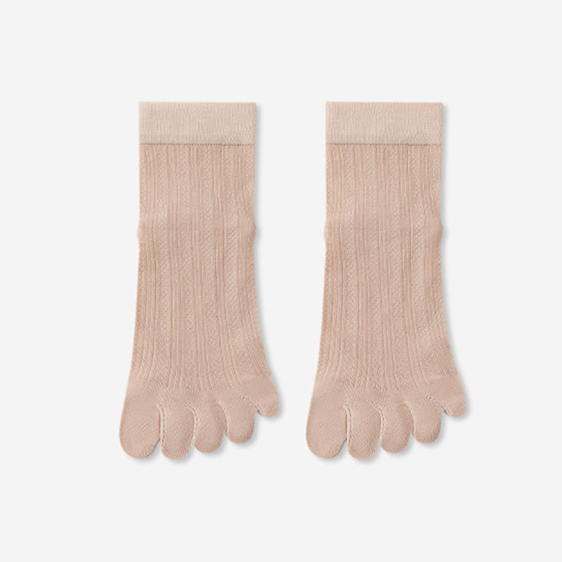 Bamboo Alignment Socks(3 Pairs) - Khaki - EU36-40(US3-7) - image 16