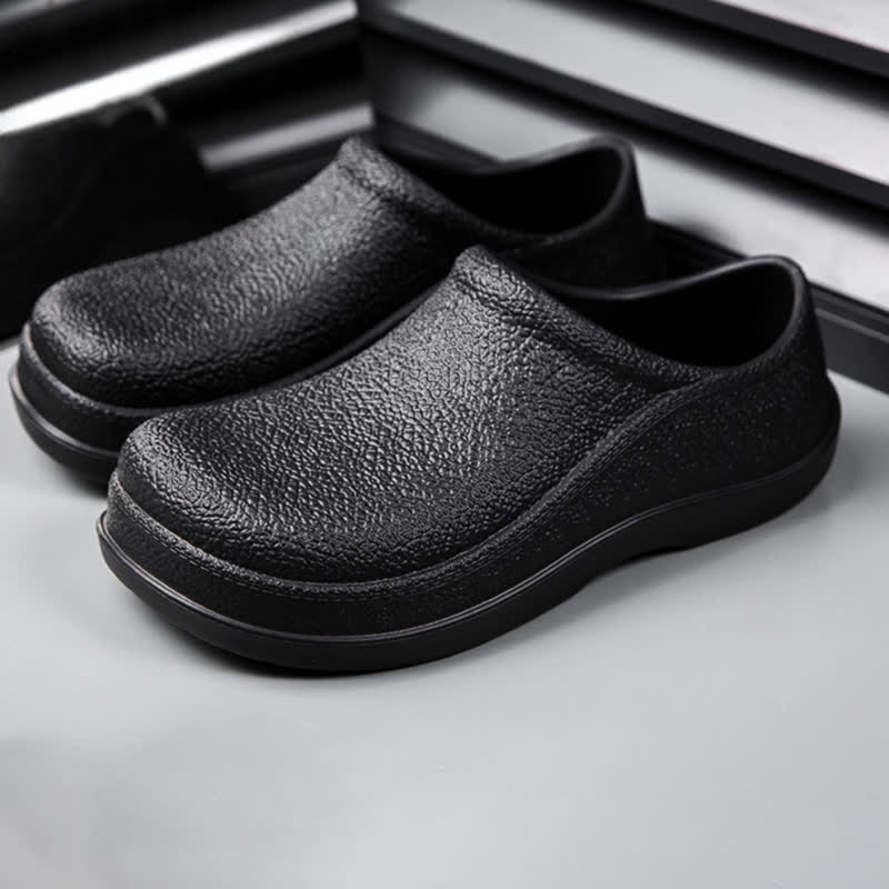 Water Friendly Slip On Work Shoes - Black - EU46(US12) - image 13