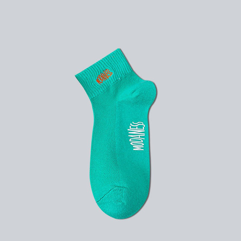 Breathable Cotton Ankle Socks(8 Pairs) - Mint - EU38-45(US5-11) - image 9