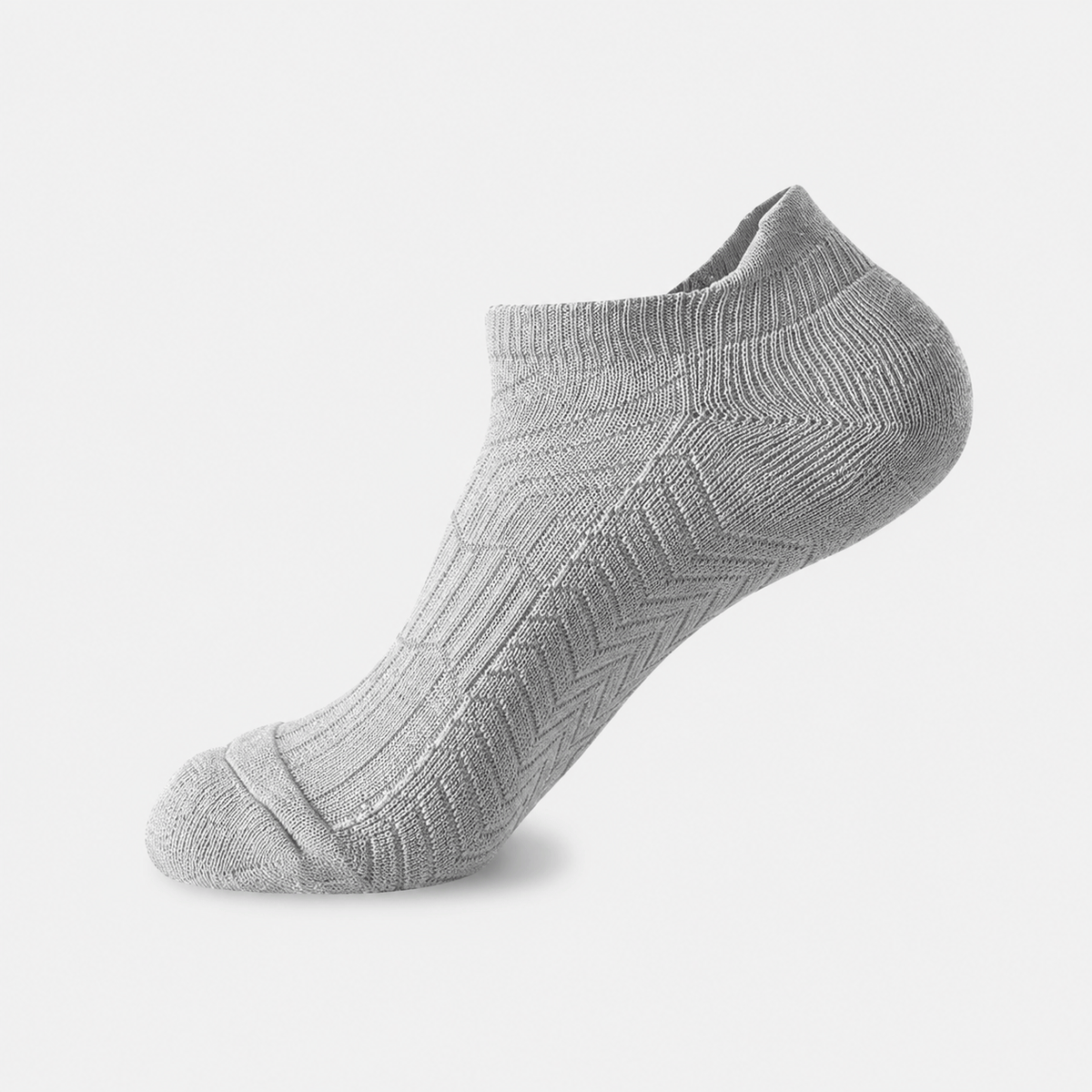 Sport Ankle Socks (4 Pairs) - Grey - U36-43(US2.5-9.5) - image 9