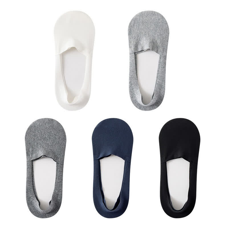 Breathable Cotton Invisible No Show Socks (3 Pairs) - image 8
