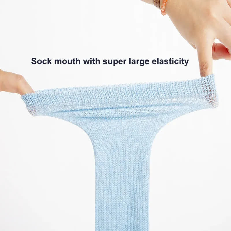 Non-Binding Diabetic Thigh High Socks - image 6