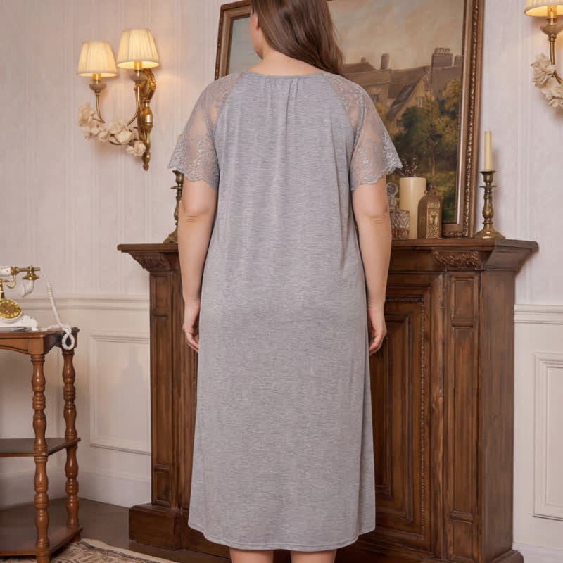 Lace Sleeve Sleep Loungewear - image 3