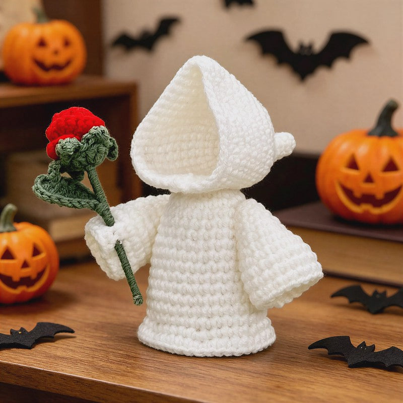 Halloween Grim Reaper Crochet Doll - F - One Size - image 5