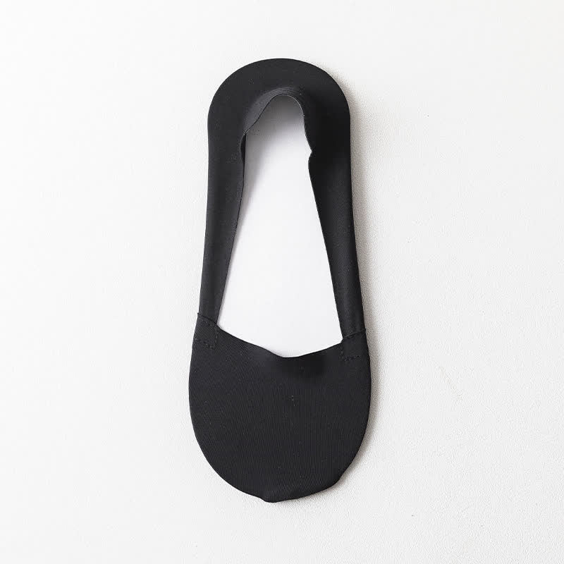 Unisex Deep Mouth Boat Socks(5 Pairs) - Black - EU35-38(US5-7) - image 13