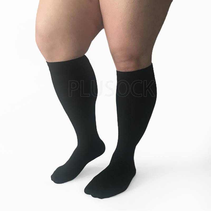 FREE Today: Plus Size Solid Color Compression Socks - image 8