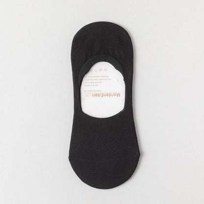 Mesh Elasticity No Show Socks(5 Pairs) - Black - EU39-46(US5-12) - image 13