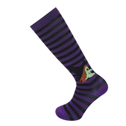 Halloween Holiday Soft Cotton Compression Socks(3 Pairs) - image 5