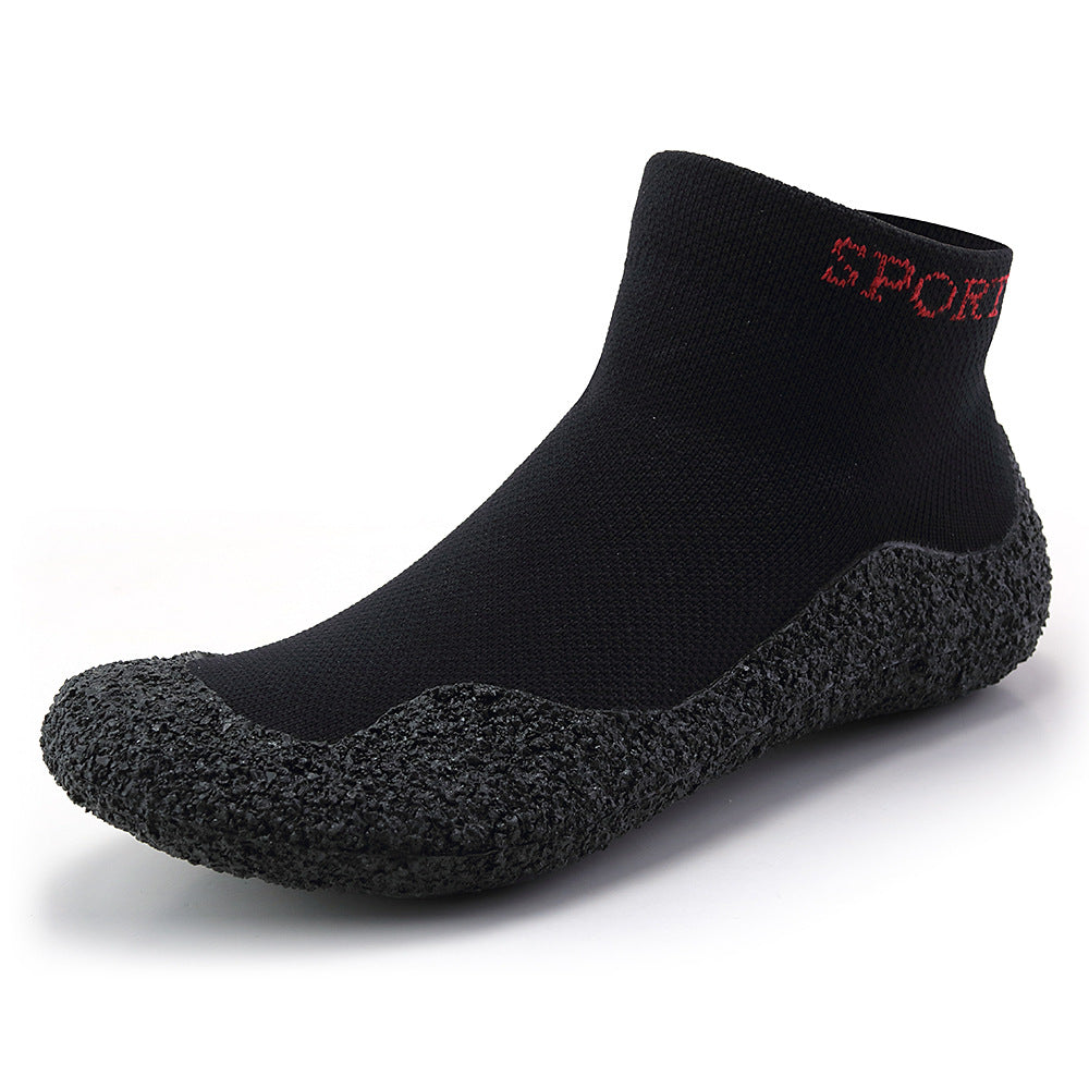 Plus Size Lightweight Barefoot Sock Shoes - Black - US12 - image 5