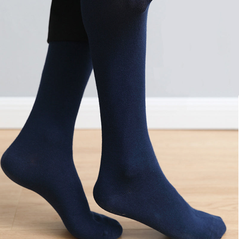 Elasticity Knee High Socks(3 Pairs) - image 1