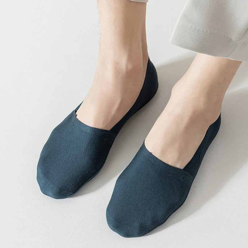 Silicone Anti-shedding No Show Socks(5 Pairs) - image 4