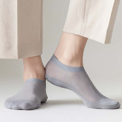Ice Silk Breathable Ankle Socks(3 Pairs) - image 10