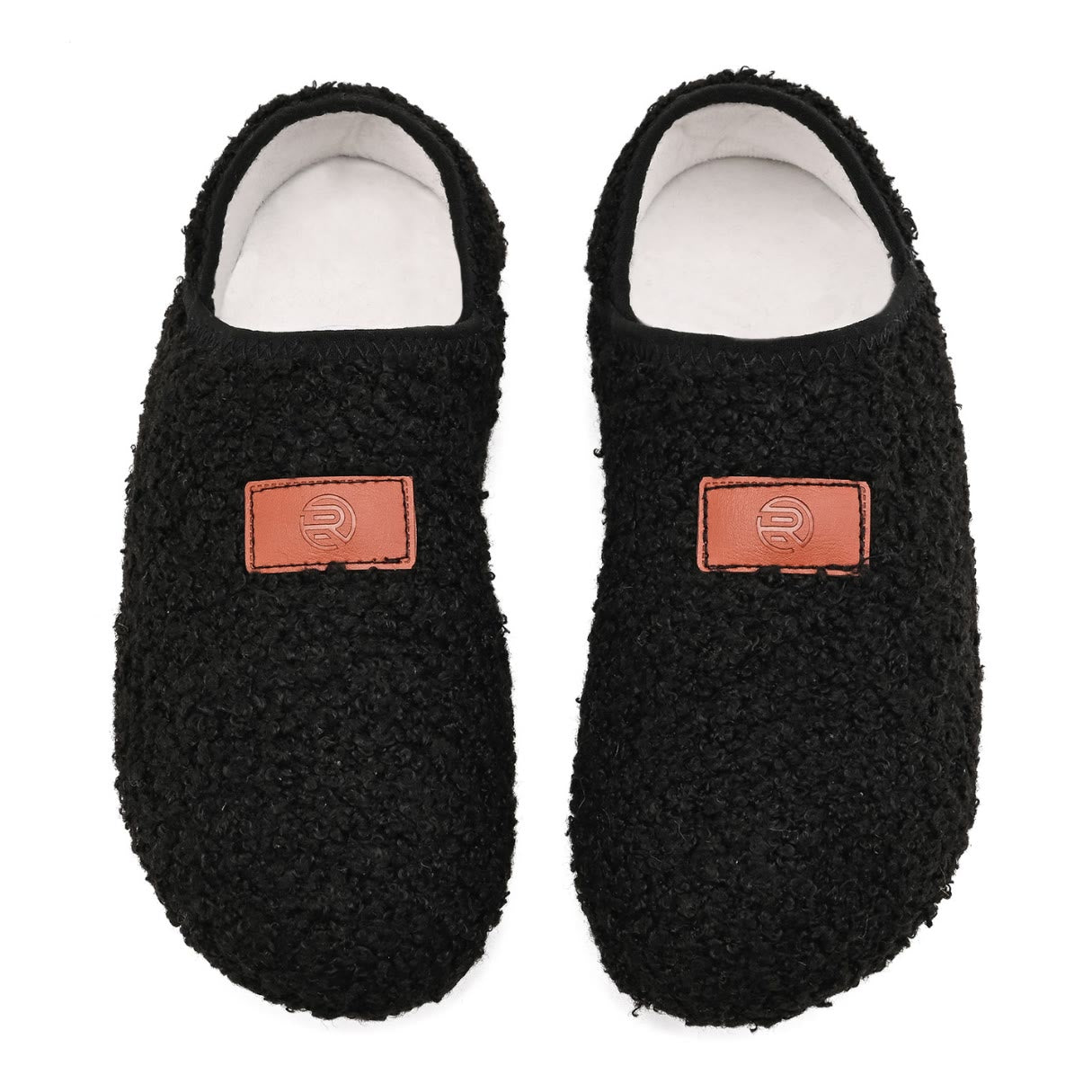 Plus Size Soft Home Slipper Socks - Black - 4XL - image 1