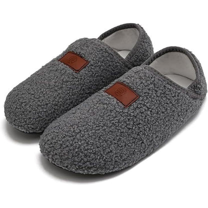 Plus Size Soft Home Slipper Socks - Grey - 4XL - image 6