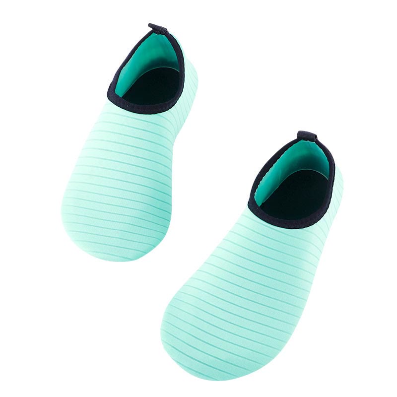 Plus Size Lake Blue Stripes Slipper Socks - Lake Blue - EU50-51(US15-15) - image 0