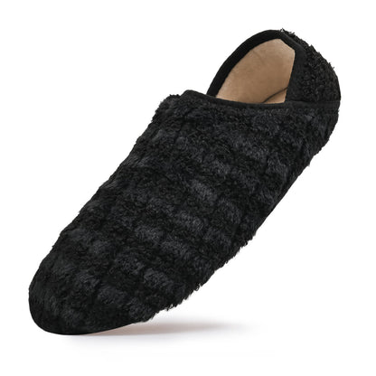 Plus Size Grid Home Slipper Socks - Black - 4XL - image 5