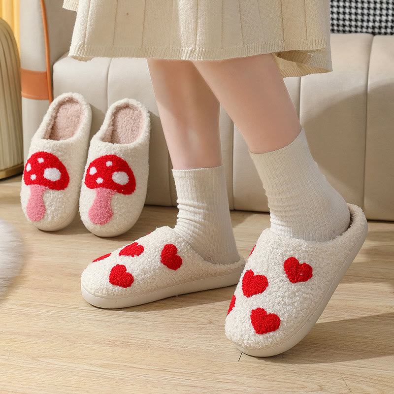 Plus Size Rainbow Mushroom Slippers - image 3